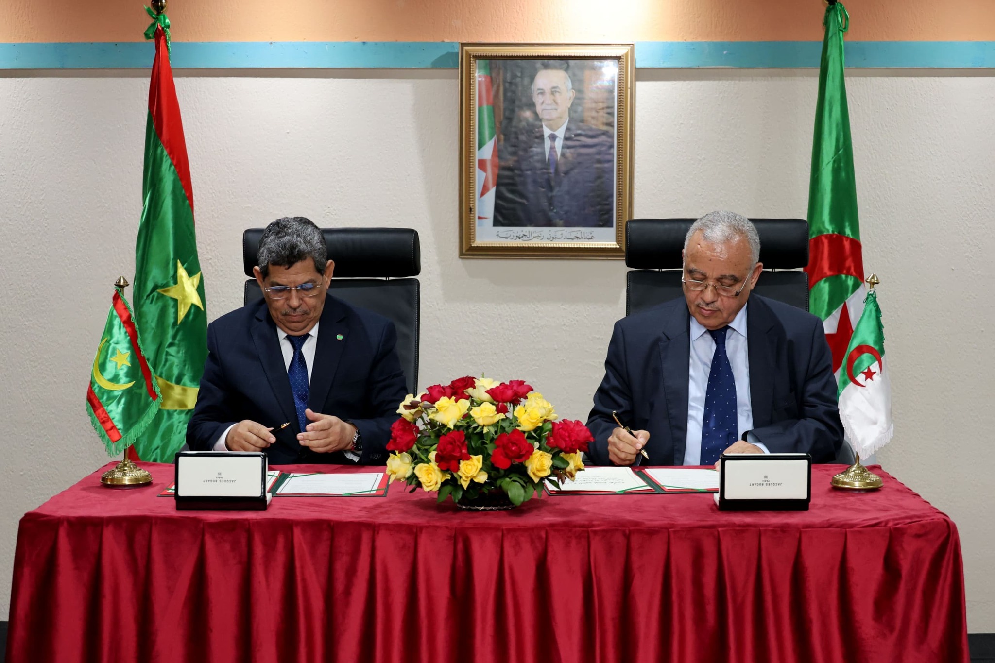 اختتام أشغال الدورة الثانية لاجتماع اللجنة الأمنية الجزائرية-الموريتانية 