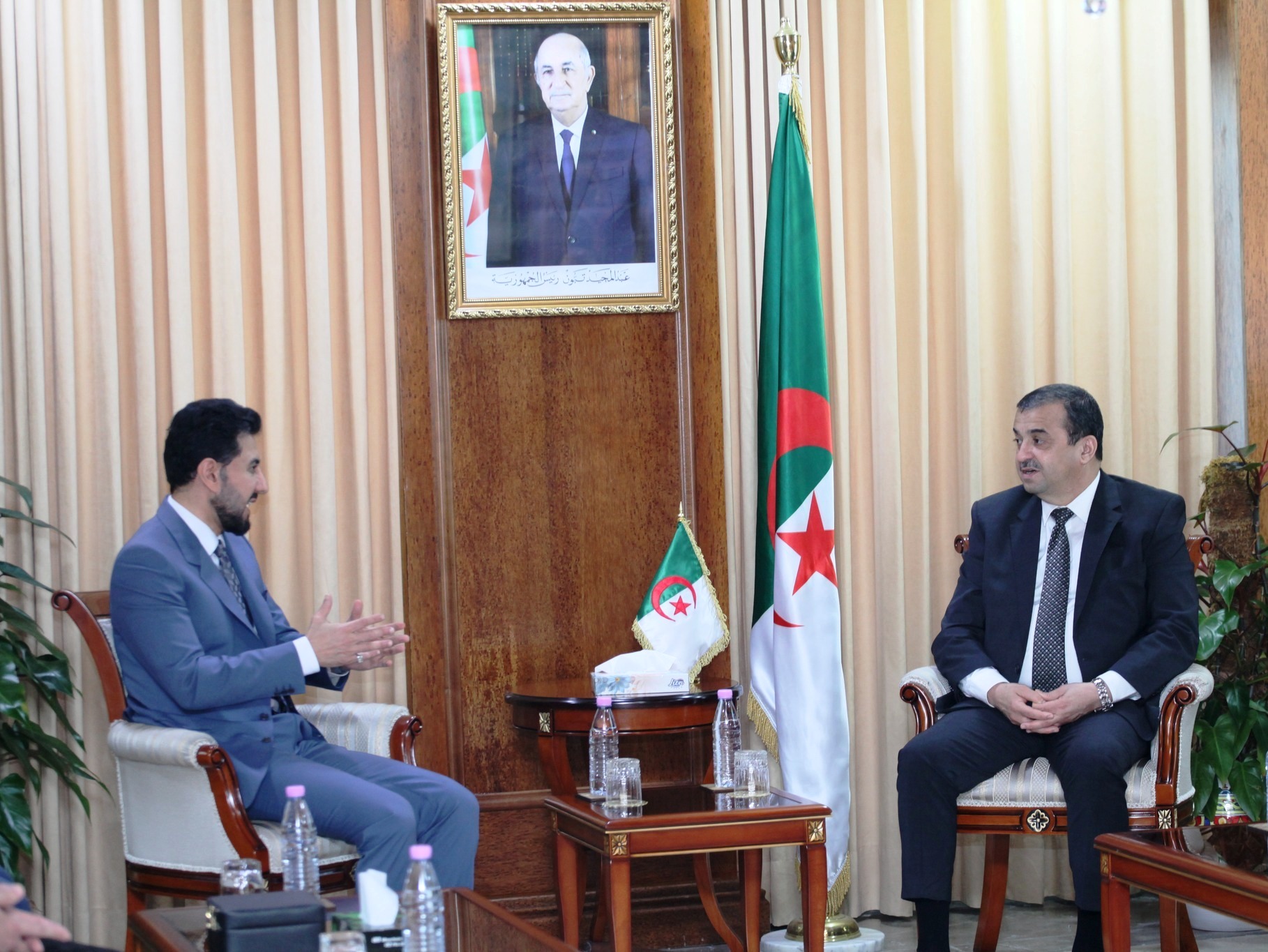 Arkab reçoit le PDG de la société saoudienne Midad Energy North Africa   