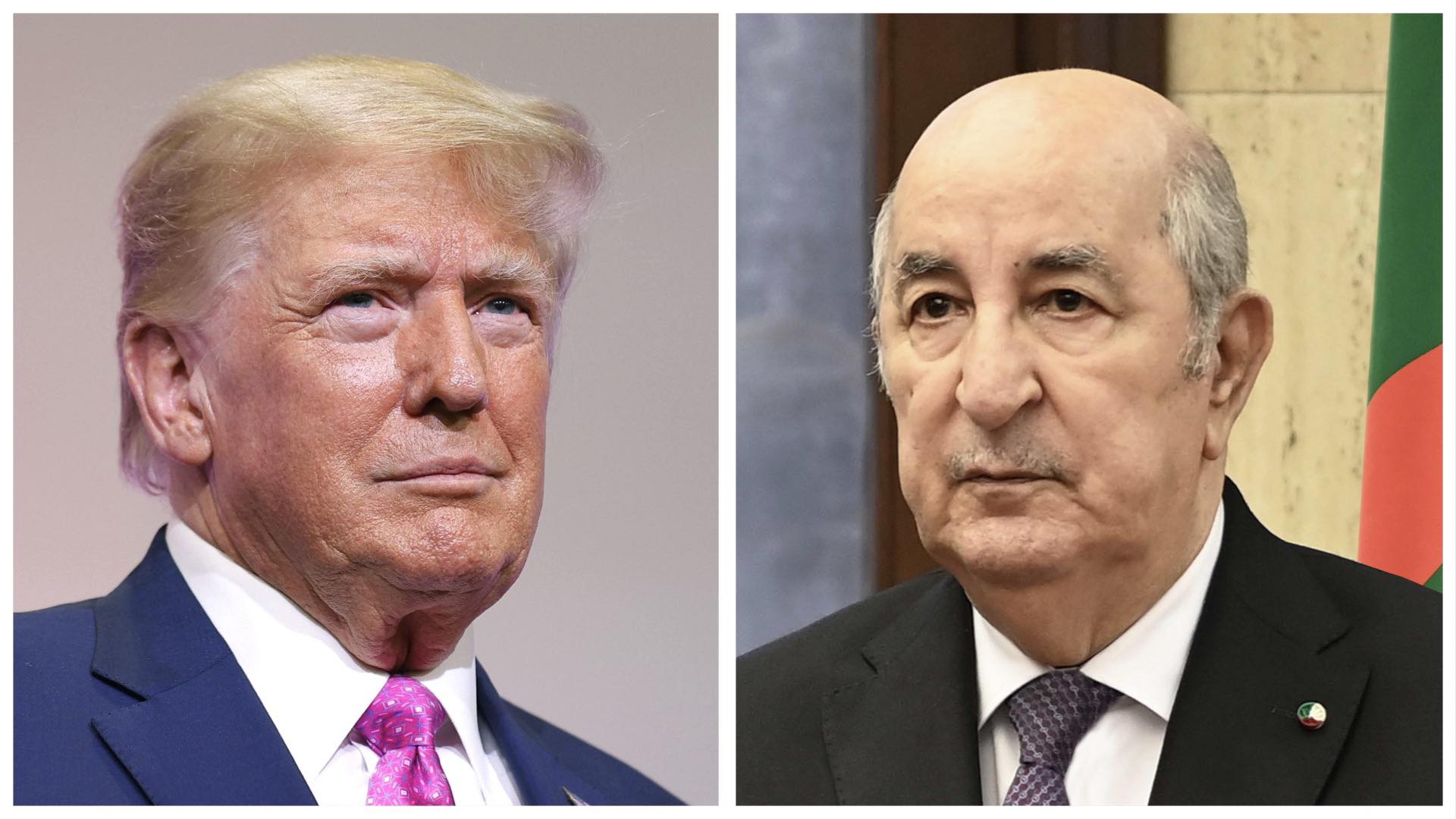 Tebboune Trump