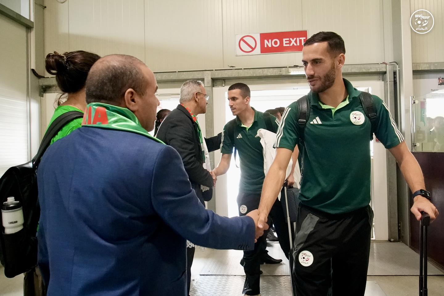 شان-2024" /المؤجلة إلى 2025 /المجموعة الثالثة/:  المنتخب  الجزائري يحط الرحال بنيروبي تحسبا لمواجهة النيجر