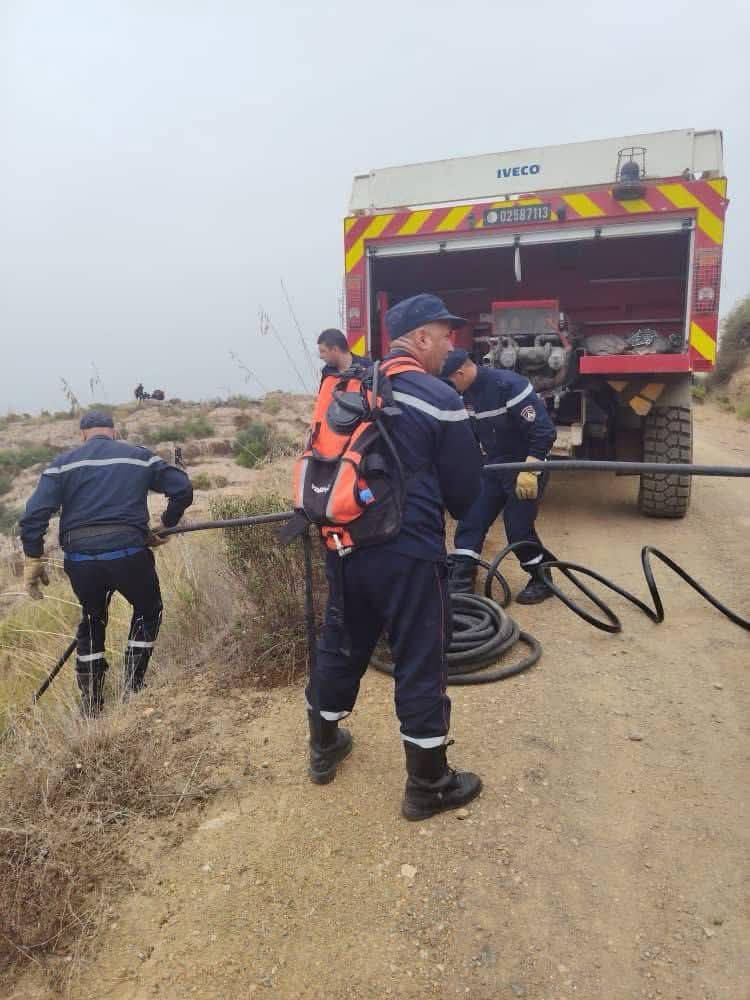 حرائق الغابات بجاية