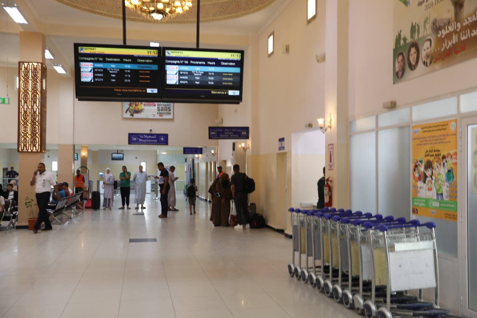 تجسيد مشروع تدعيم الرحلات الجوية الداخلية خلال الأيام القادمة