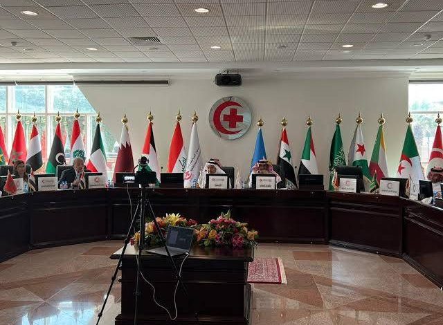 Organisation croissant et croix rouges