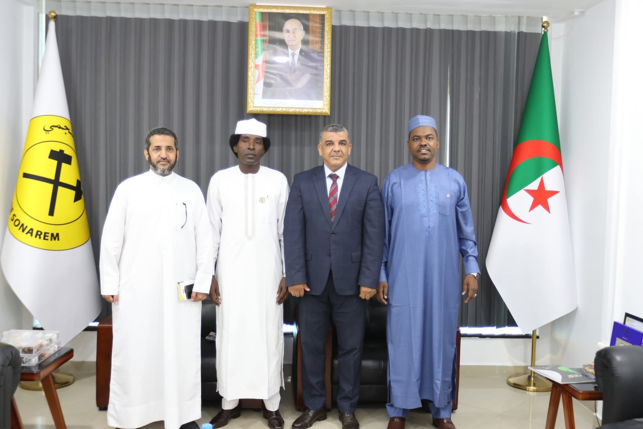 مجمع سونارم يستقبل وفدا تشاديا لبحث سبل تعزيز التعاون الثنائي