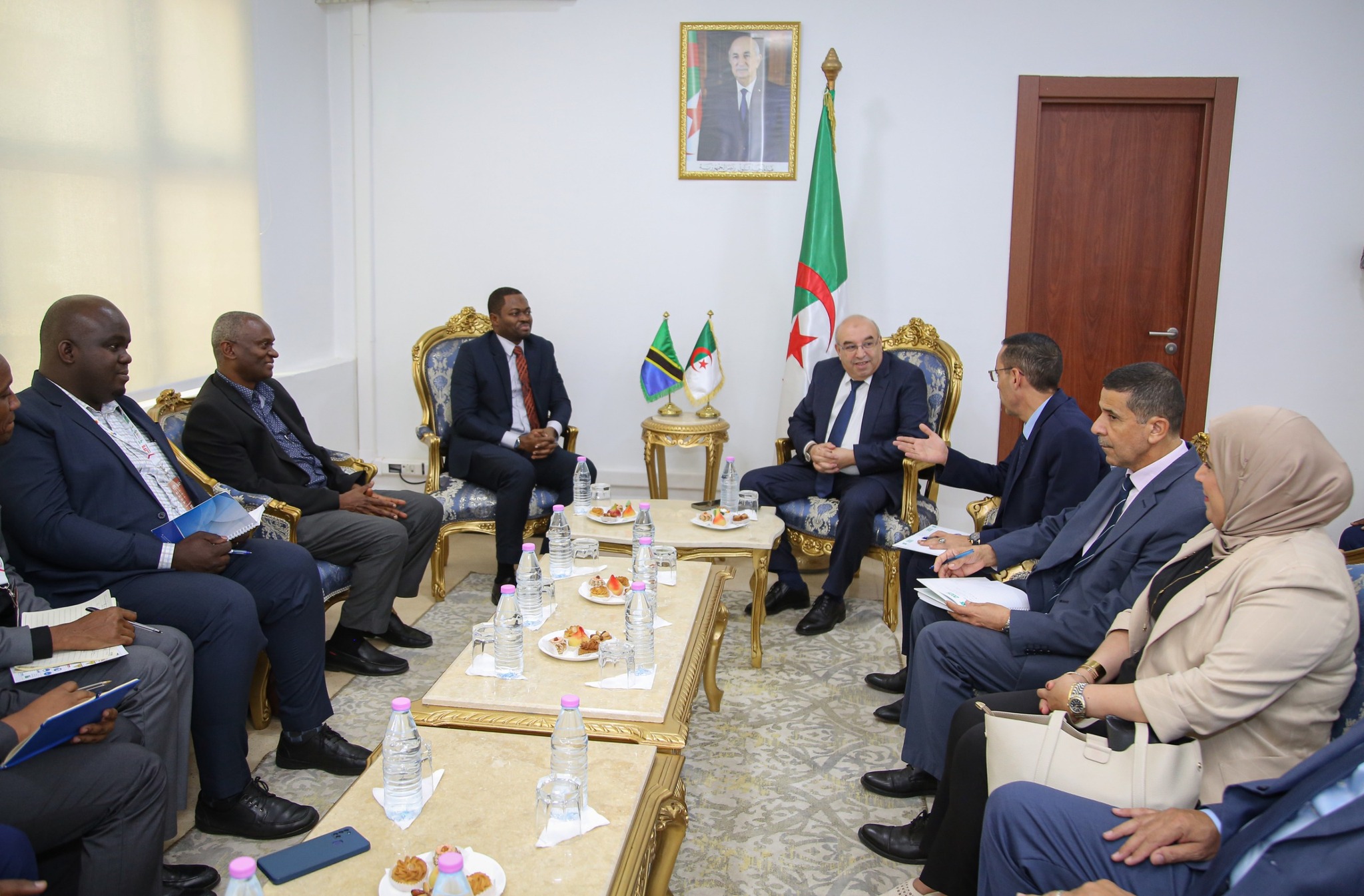 صناعة صيدلانية: السيد قويدري يبحث مع سفير تنزانيا فرص تعزيز التعاون الثاني