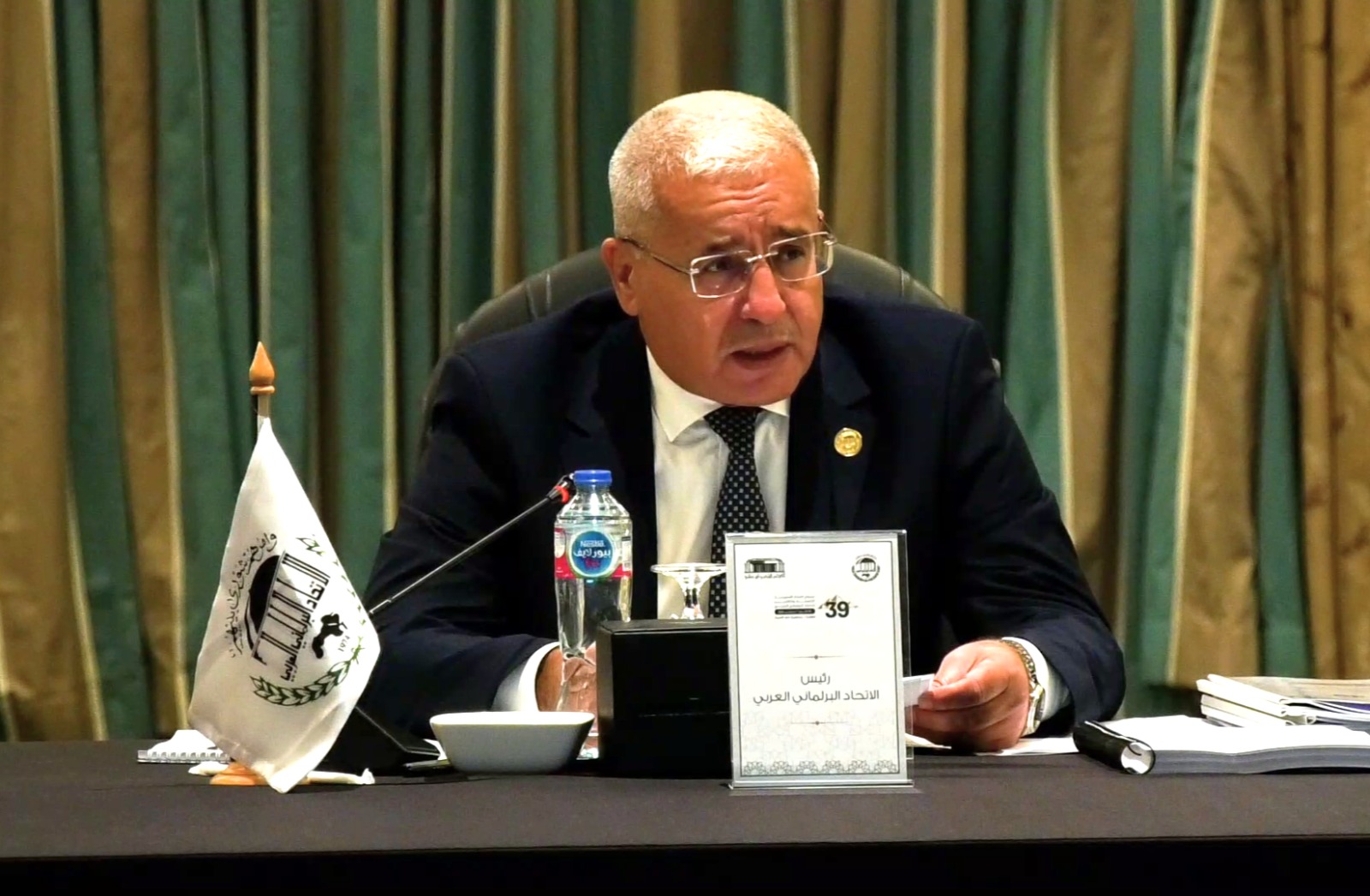 السيد بوغالي يدعو من القاهرة من أجل جعل الاتحاد البرلماني العربي منصة  للتكامل العربي