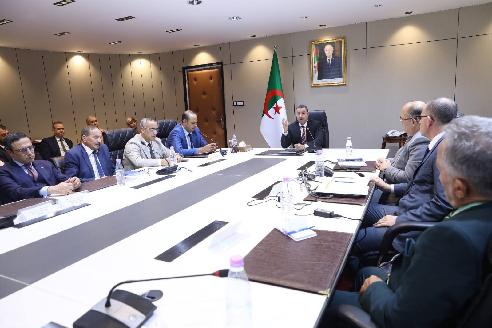 اجتماع تنسقي لمتابعة اوضاع القطاع و الوقوف على آليات العمل المستقبلي