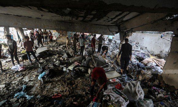 العدوان الصهيوني على غزة