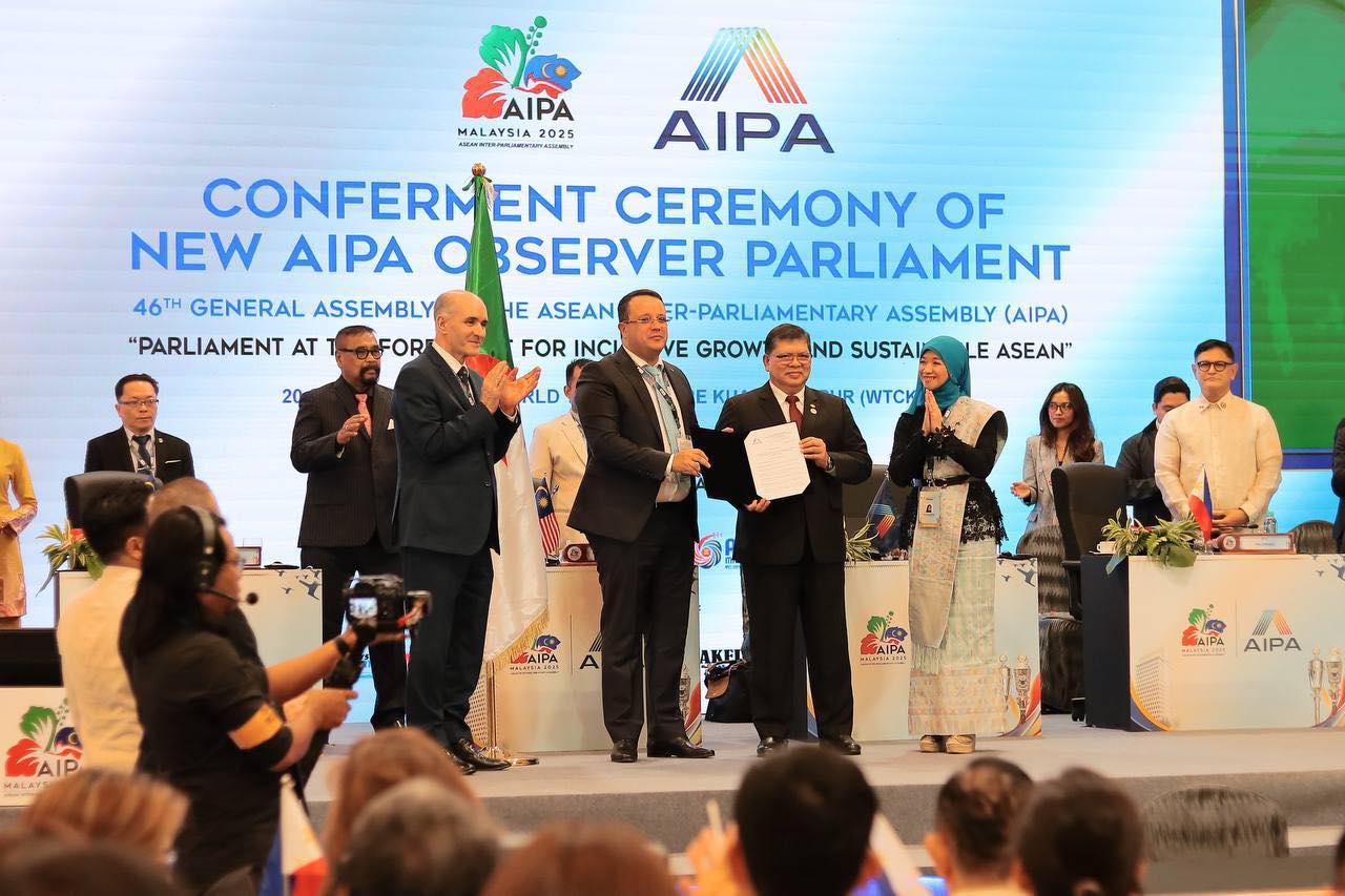 الاتحاد البرلماني العربي: عضوية الجزائر في "الآيبا" تعكس مكانتها المرموقة