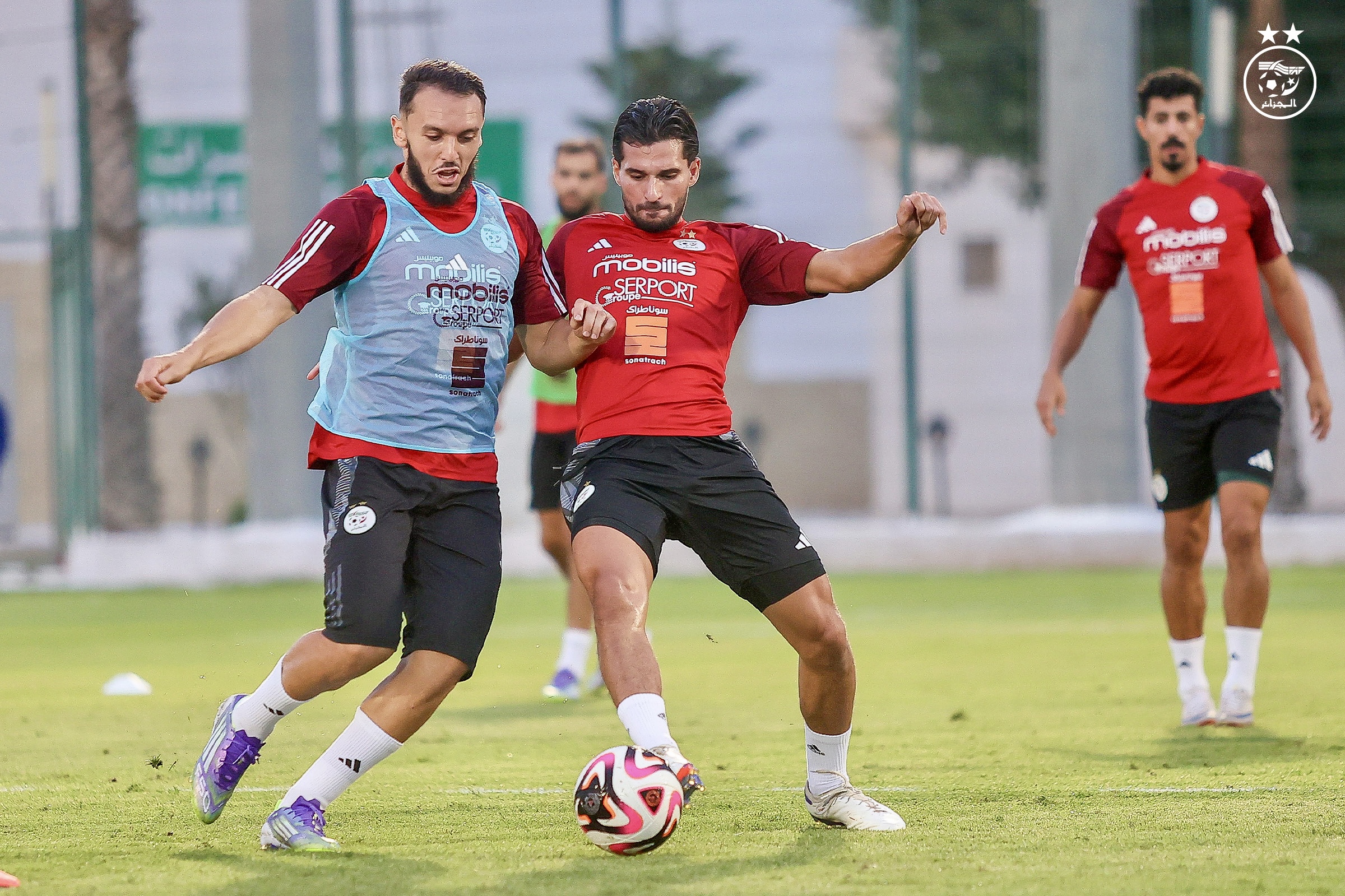 المنتخب الوطني يجري حصة تدريبية