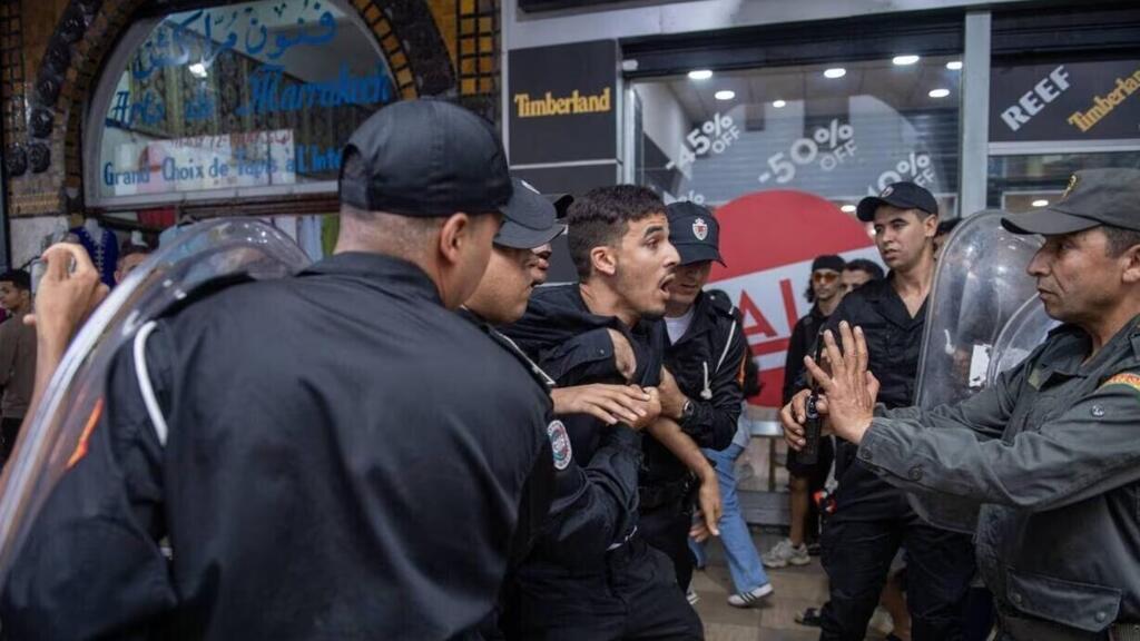 موقوفو الاحتجاجات في المغرب