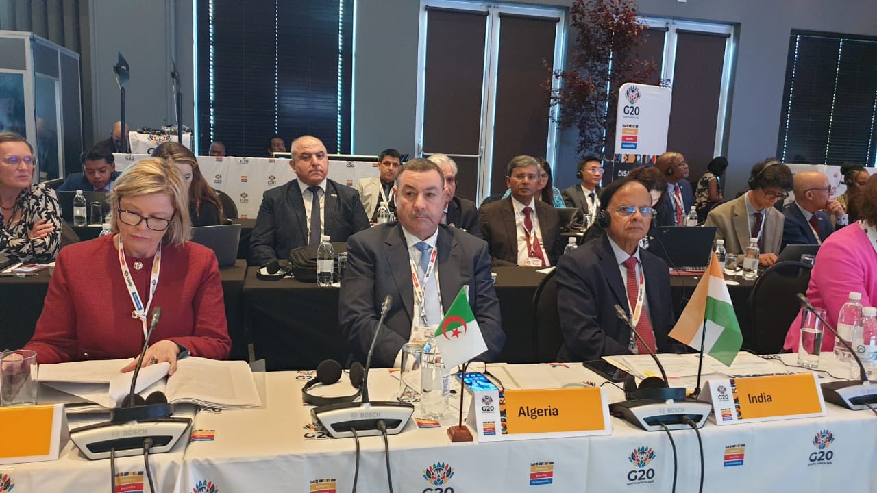 سعيود يشارك بجنوب إفريقيا في الاجتماع الوزاري لمجموعة عمل الحد من مخاطر الكوارث