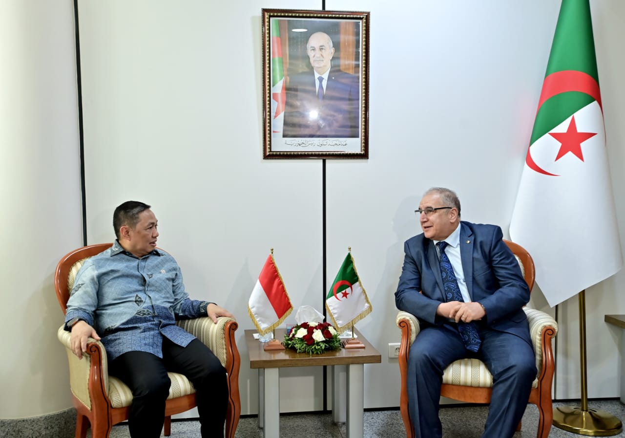 مقرمان يستقبل نائب وزير خارجية جمهورية إندونيسيا