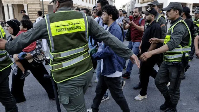 احتجاحات المغرب