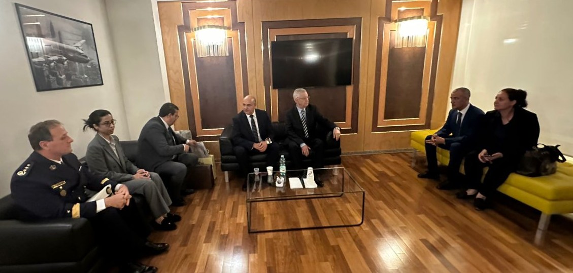 ممثلا لرئيس الجمهورية, السيد ناصري يشارك بروما في مؤتمر مسار العقبة