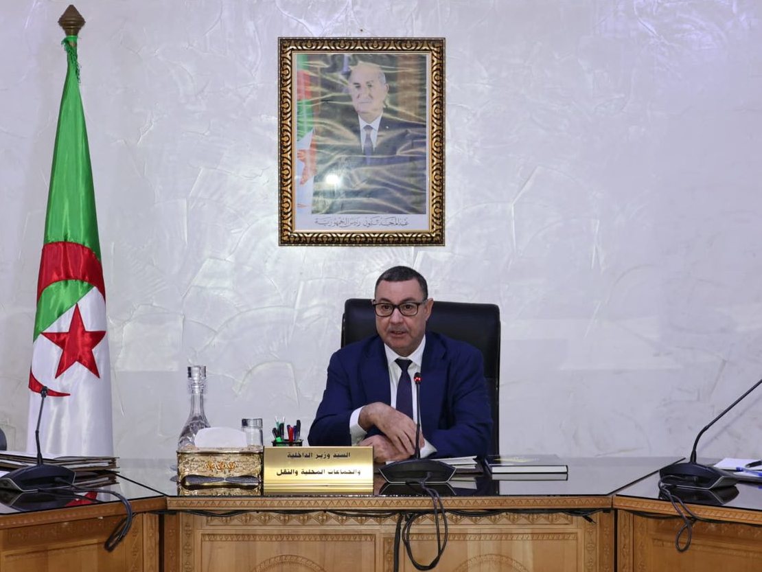 Saïd Sayoud, ministre de l'Intérieur, des Collectivités locales et des Transports