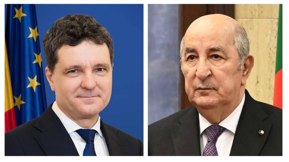 رئيس الجمهورية يتلقى تهاني نظيره الروماني بمناسبة الذكرى الـ71 لاندلاع الثورة التحريرية المجيدة