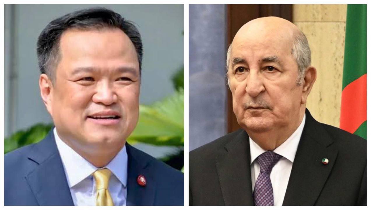 رئيس الجمهورية يتلقى رسالة تهنئة من رئيس وزراء مملكة تايلندا بمناسبة الذكرى  الـ71 لاندلاع الثورة التحريرية