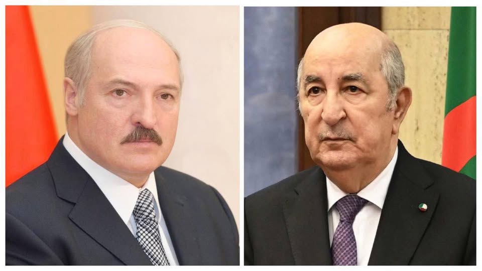 رئيس الجمهورية يتلقى رسالة  تهنئة من رئيس بيلاروسيا