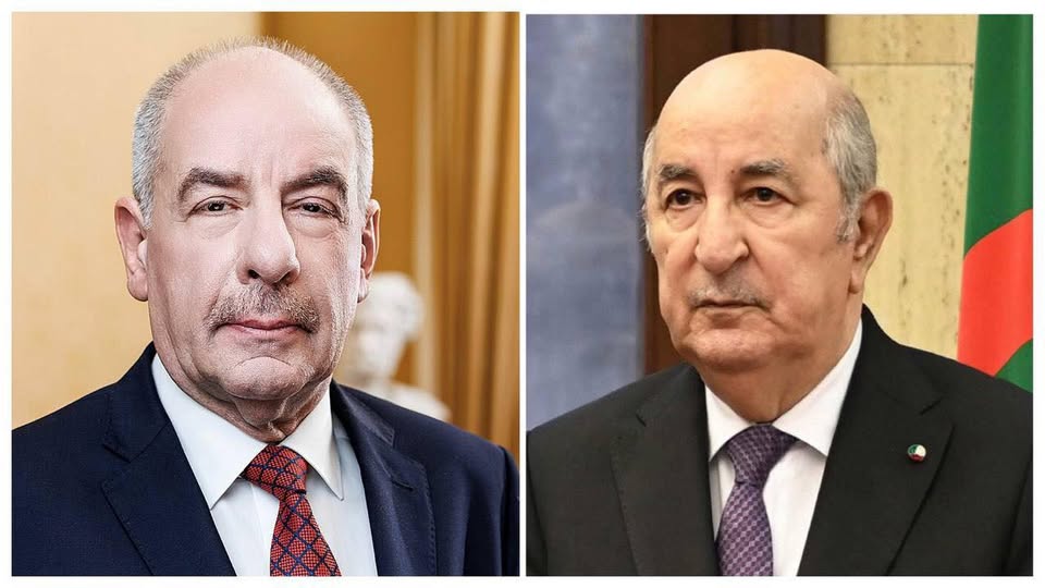 رئيس الجمهورية يتلقى تهاني  نظيره المجري