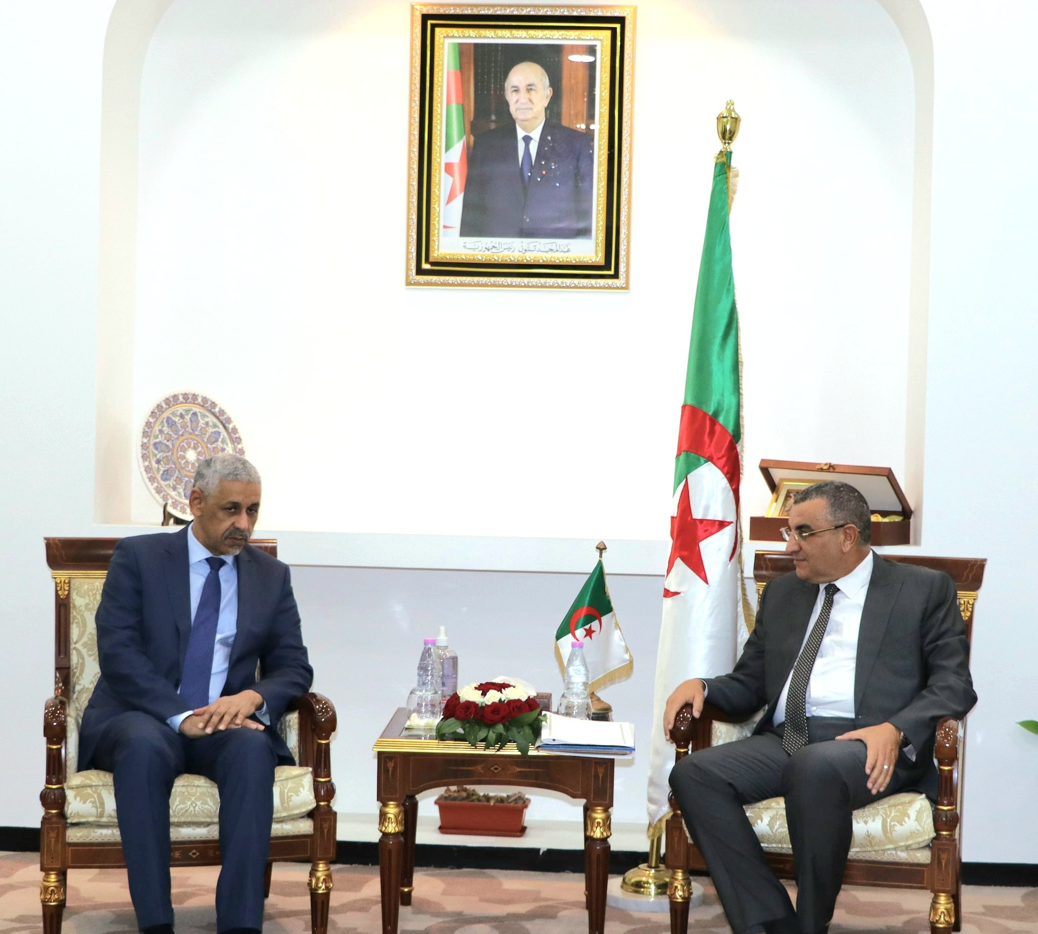 أشغال عمومية : السيد جلاوي يستقبل رئيس مجموعة البنك الإفريقي للتنمية