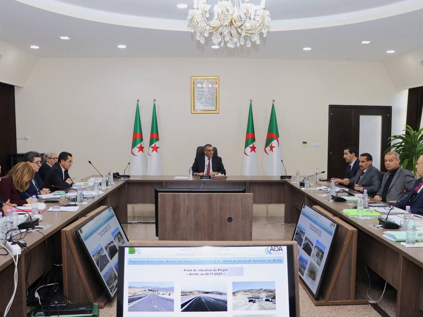 وزارة الأشغال العمومية والمنشآت القاعدية