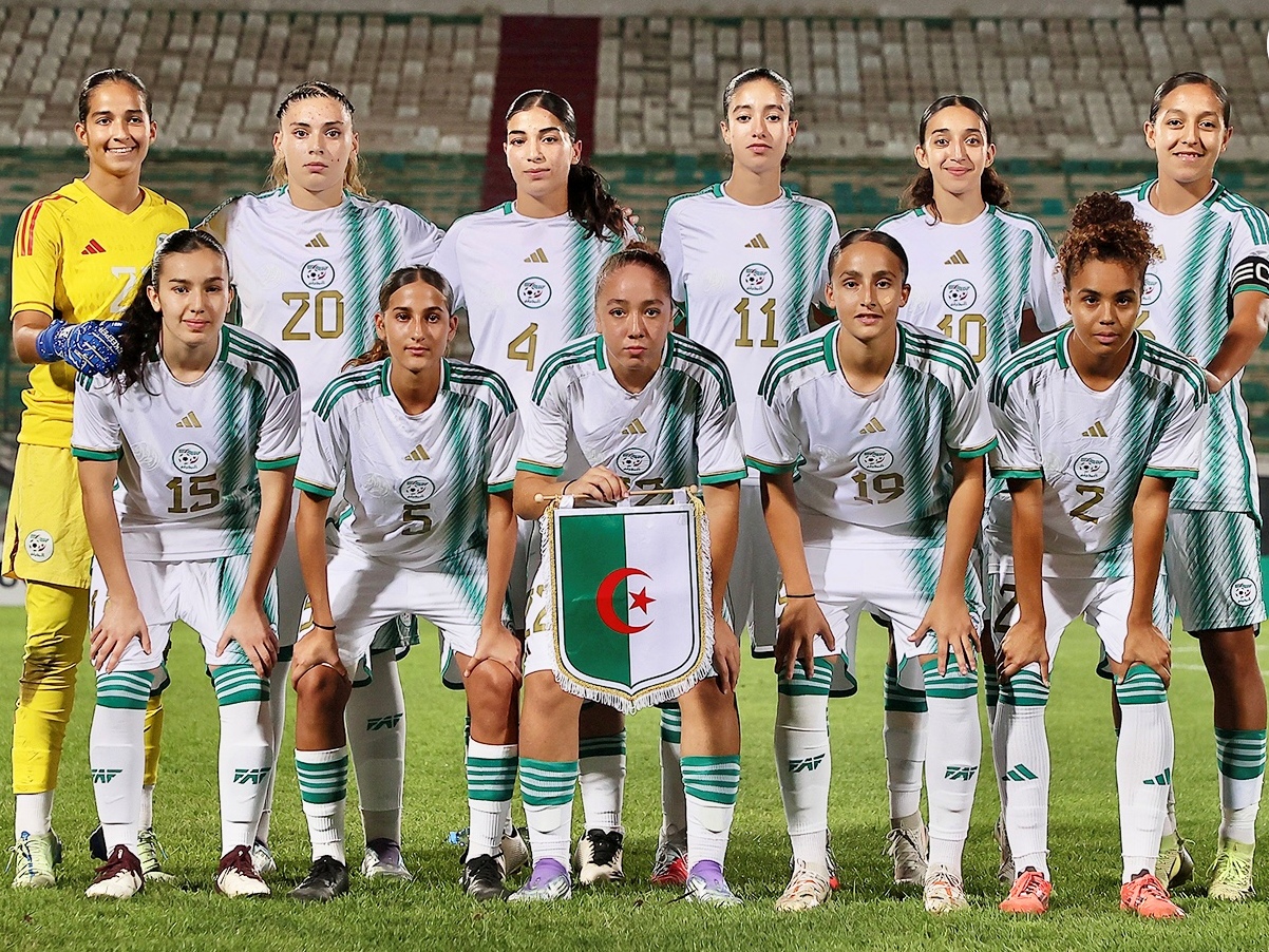 المنتخب الوطني الجزائري  لفئة اقل من 20 سنة إناث