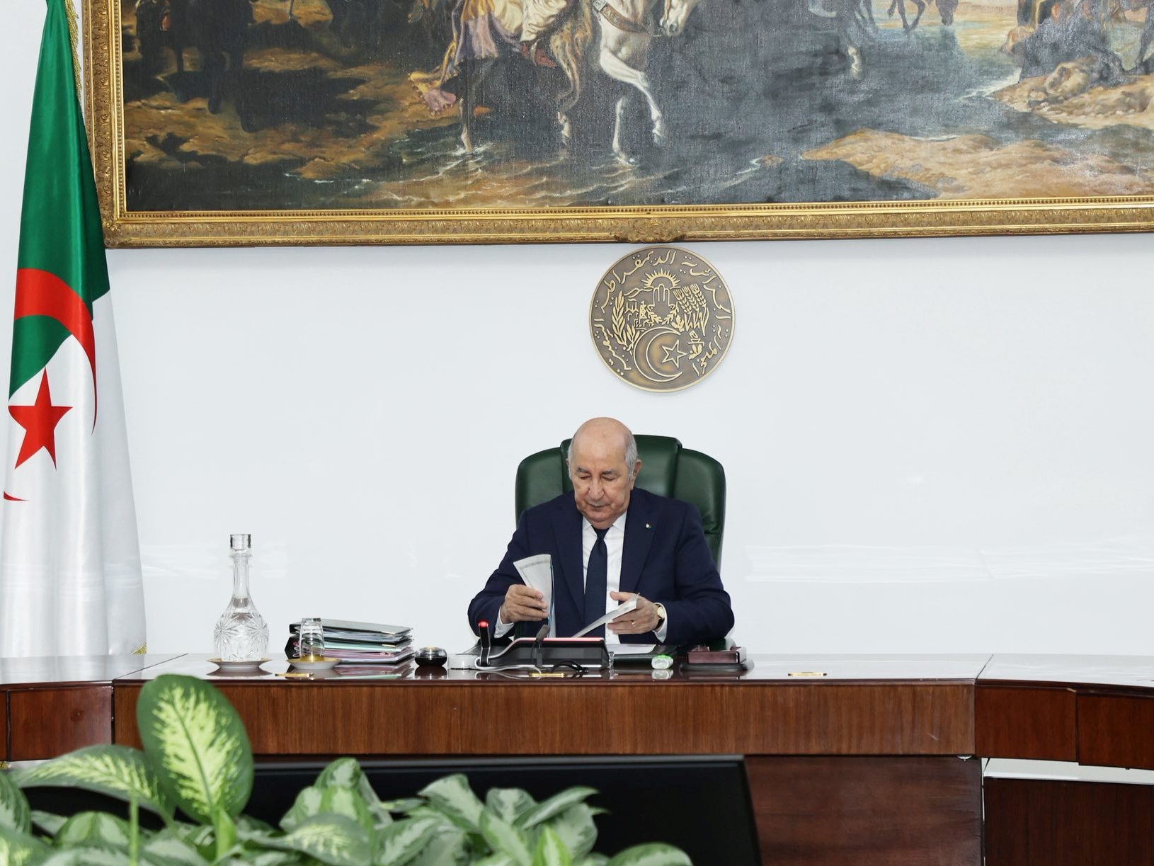 Abdemadjid Tebboune, président de la République