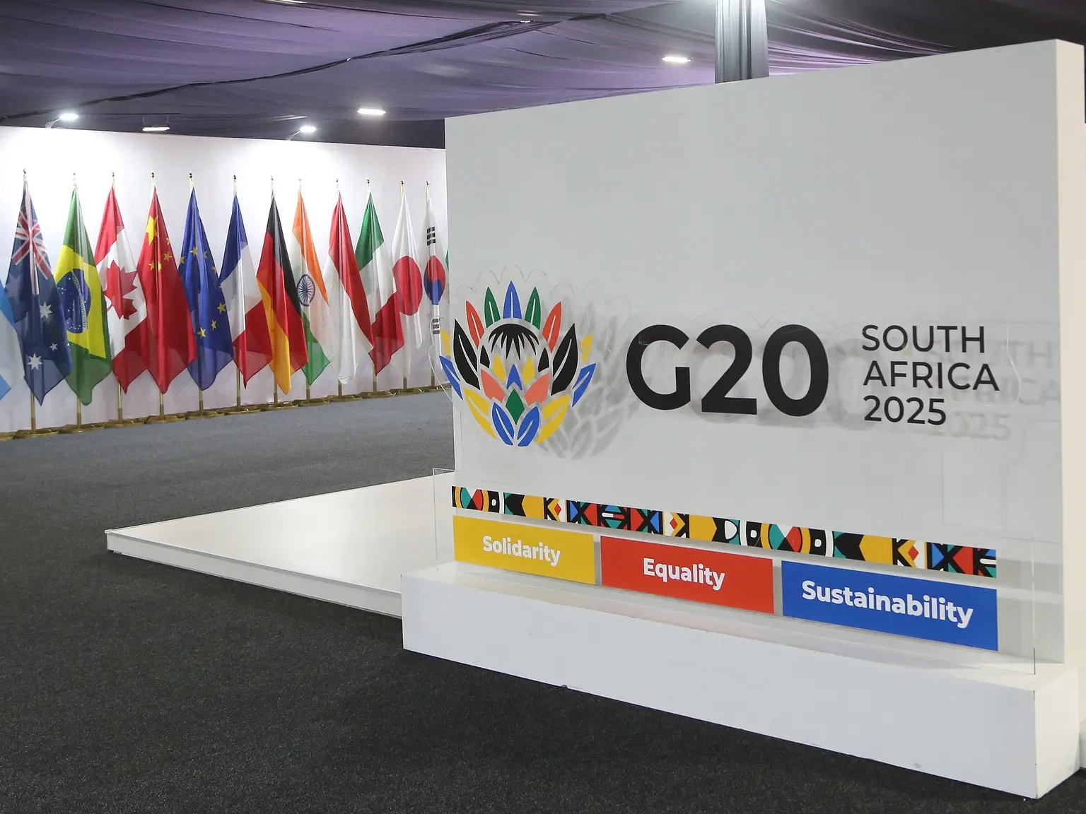 Sommet du G20 à Johannesburg