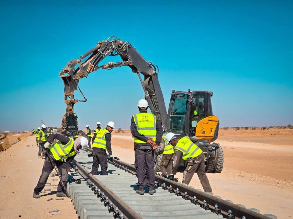 La ligne ferroviaire minière ouest sera achevée avant fin 2025