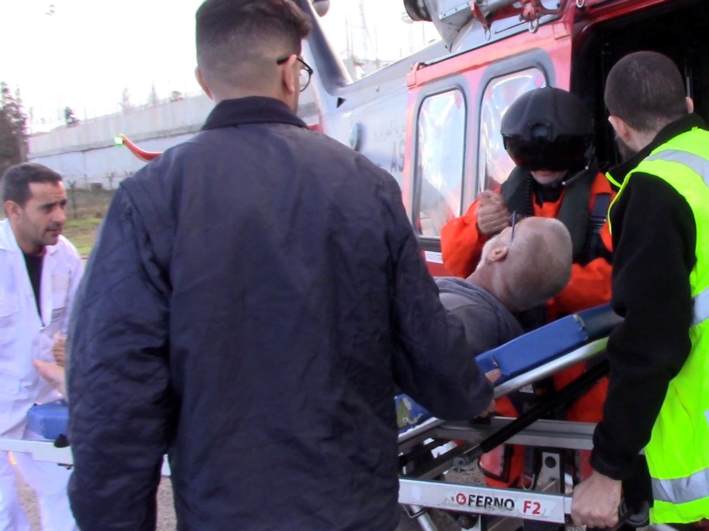 Evacuation sanitaire en urgence d’un marin de nationalité française au nord d'Ain Benian