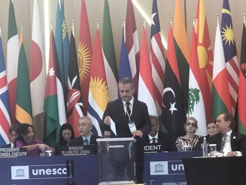 Sadaoui participe à Samarcande à l'élection du nouveau directeur général de l'UNESCO