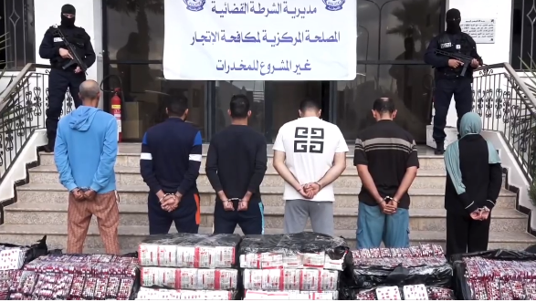 تفكيك شبكة اجرامية منظمة