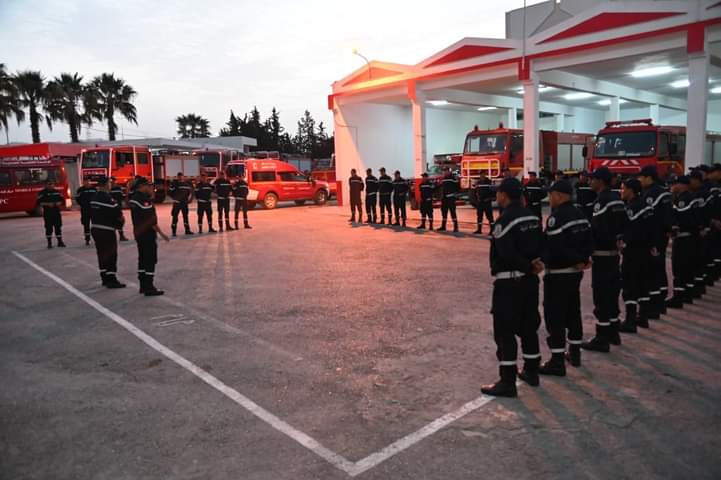 Protection civile In Salah