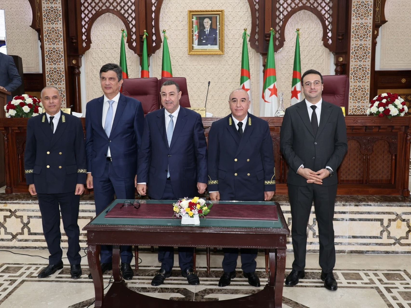 Saïd Sayoud, ministre de l'Intérieur, des Collectivités locales et des Transports