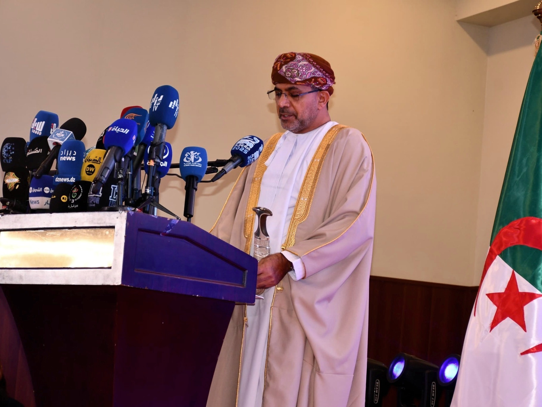 Saoud bin Hamoud bin Ahmed Al-Habsi, ministre de l’Agriculture, de la Pêche et des Ressources en eau du Sultanat d’Oman