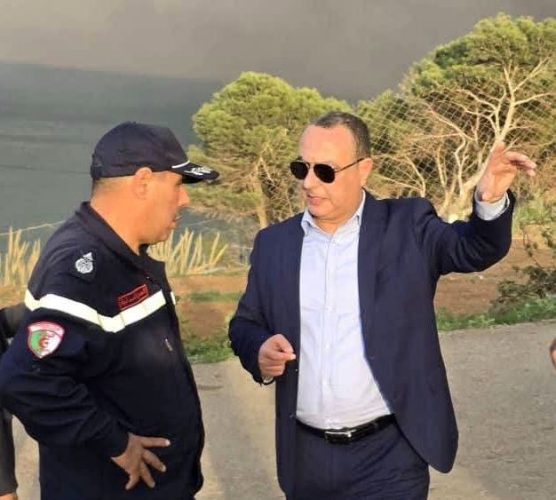 حرائق الغابات بتيبازة