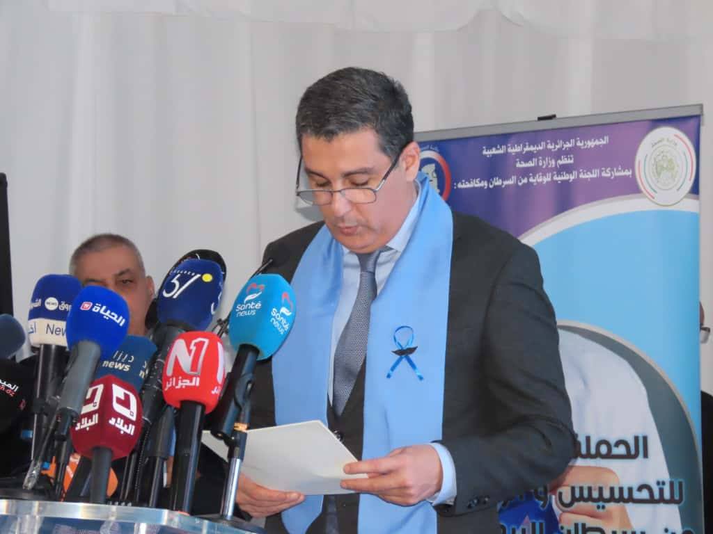 وزير الصحة يعطي من البليدة إشارة انطلاق حملة نوفمبر الأزرق للكشف عن سرطان  البروستات