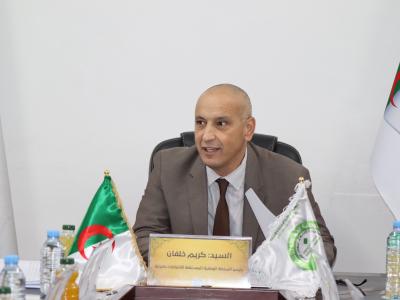 رئيس السلطة الوطنية المستقلة للانتخابات بالنيابة، السيد كريم خلفان