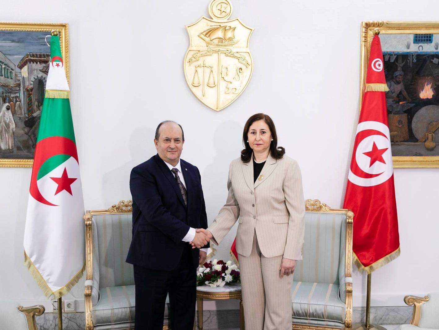 Le Premier ministre s'entretient avec la cheffe du gouvernement tunisien