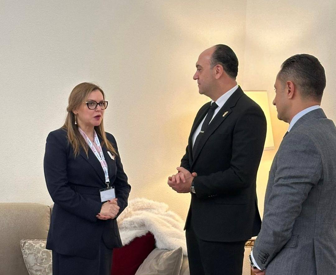 مسراتي تلتقي بالدوحة مع رئيس هيئة الرقابة الإدارية المصرية