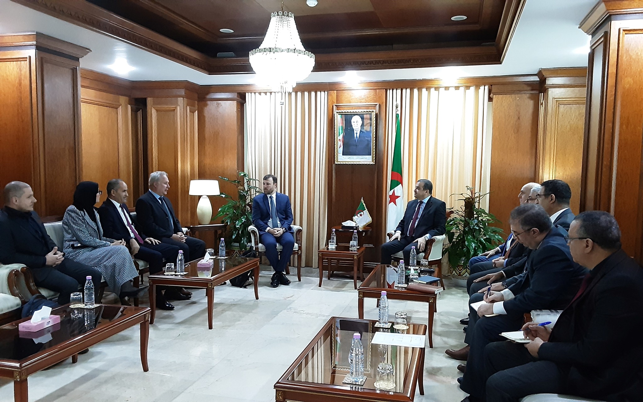 محروقات ومناجم : السيد عرقاب يبحث توسيع التعاون مع ممثلي الشركة البرازيلية