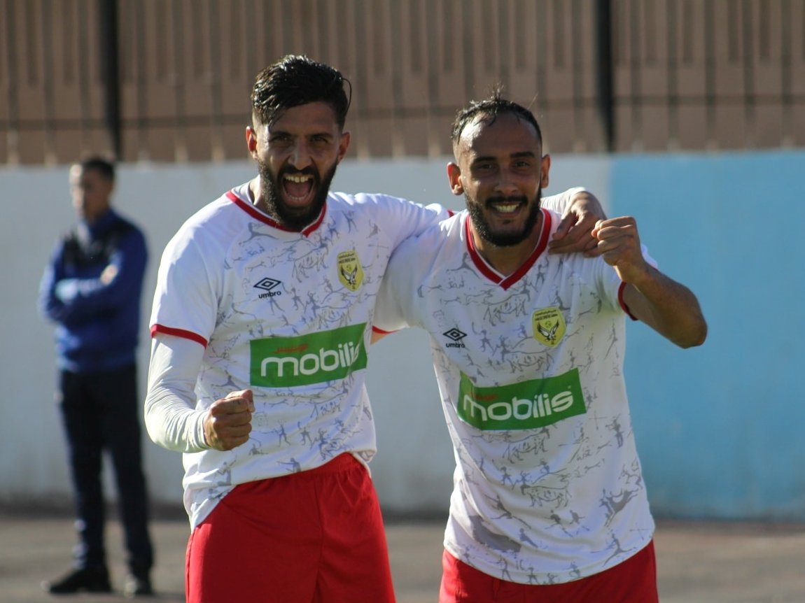 Joie des joueurs de la JS Saouta