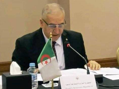 الأمين العام لوزارة الشؤون الخارجية والجالية الوطنية بالخارج والشؤون الإفريقية، السيد لوناس مقرمان