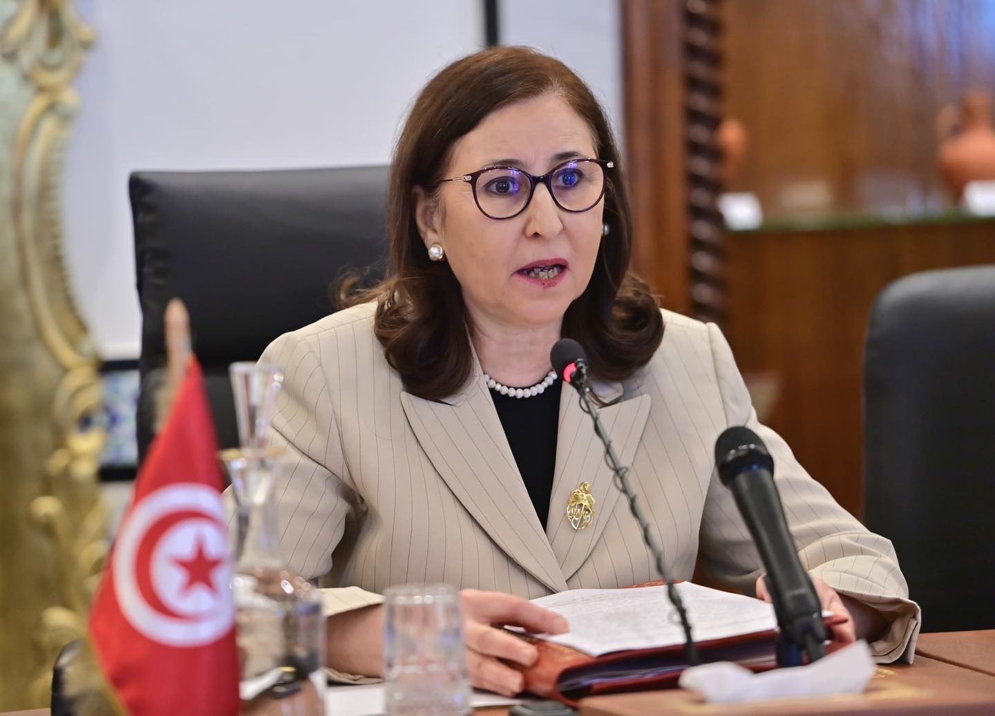رئيسة الحكومة التونسية