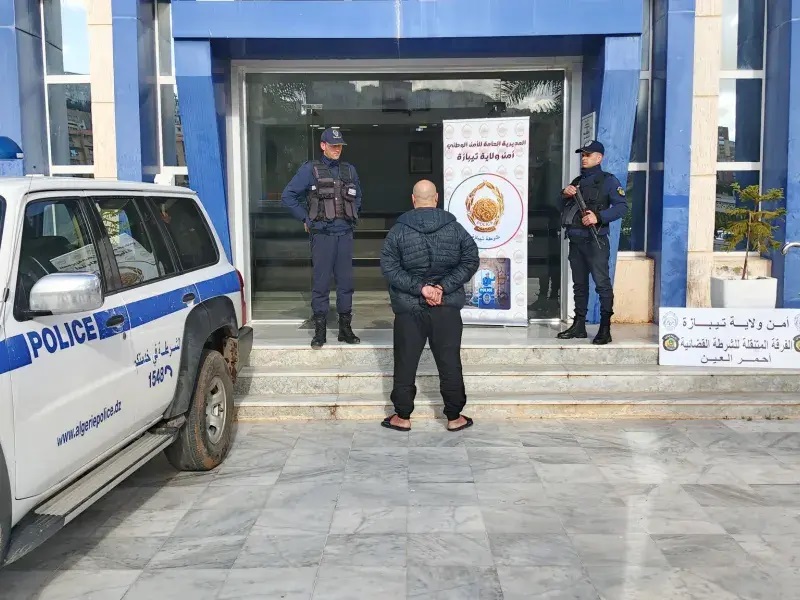 تيبازة: إيقاف مجرم هارب مطلوب في 7 قضايا