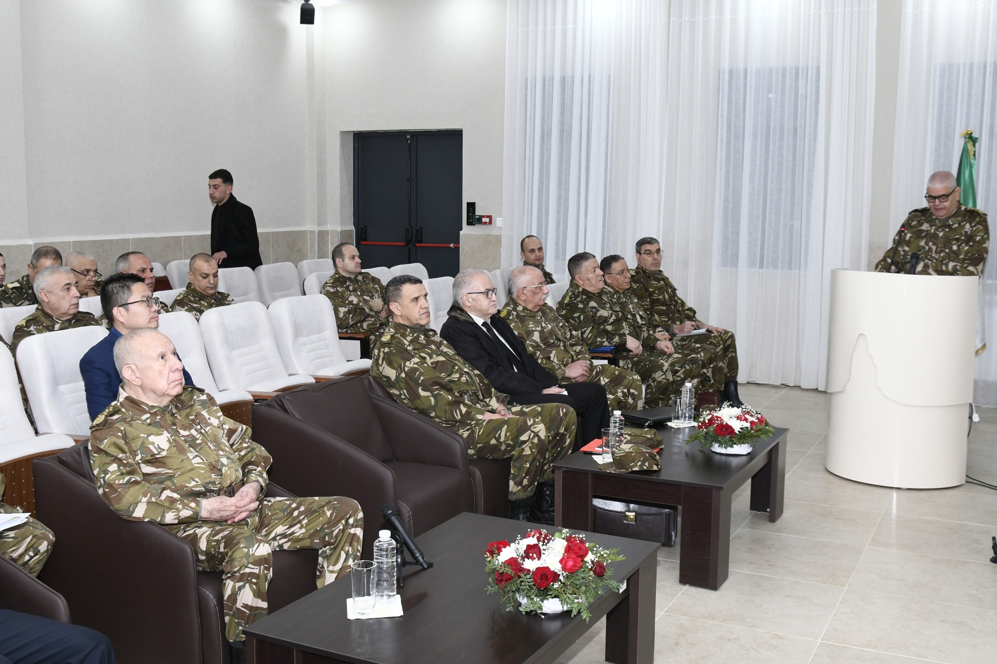 Le Général d’Armée, Saïd Chanegriha, supervise l'opération de lancement du satellite «Alsat-3A»