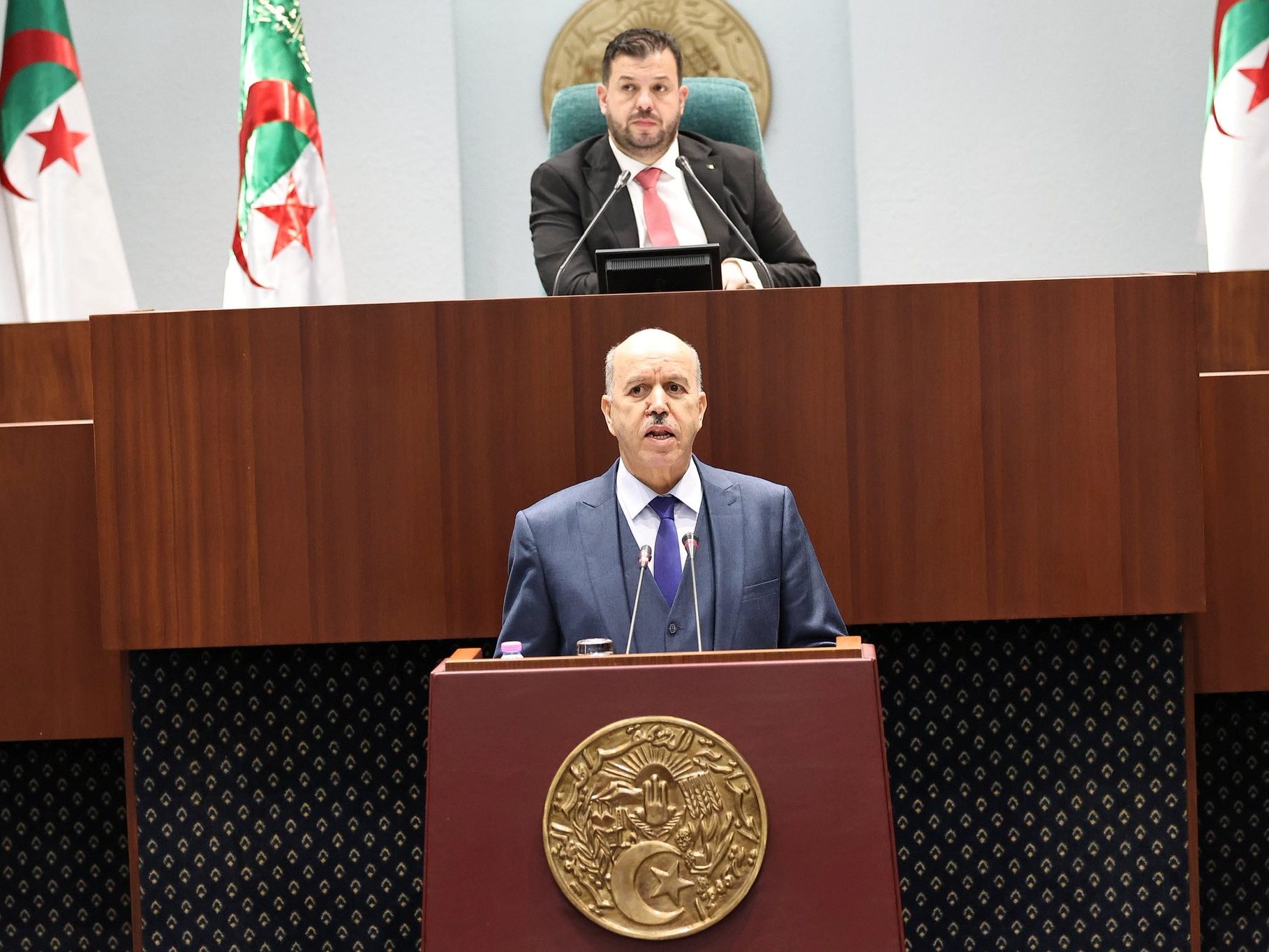 Abdelhak Saihi, ministre du Travail, de l'Emploi et de la Sécurité sociale