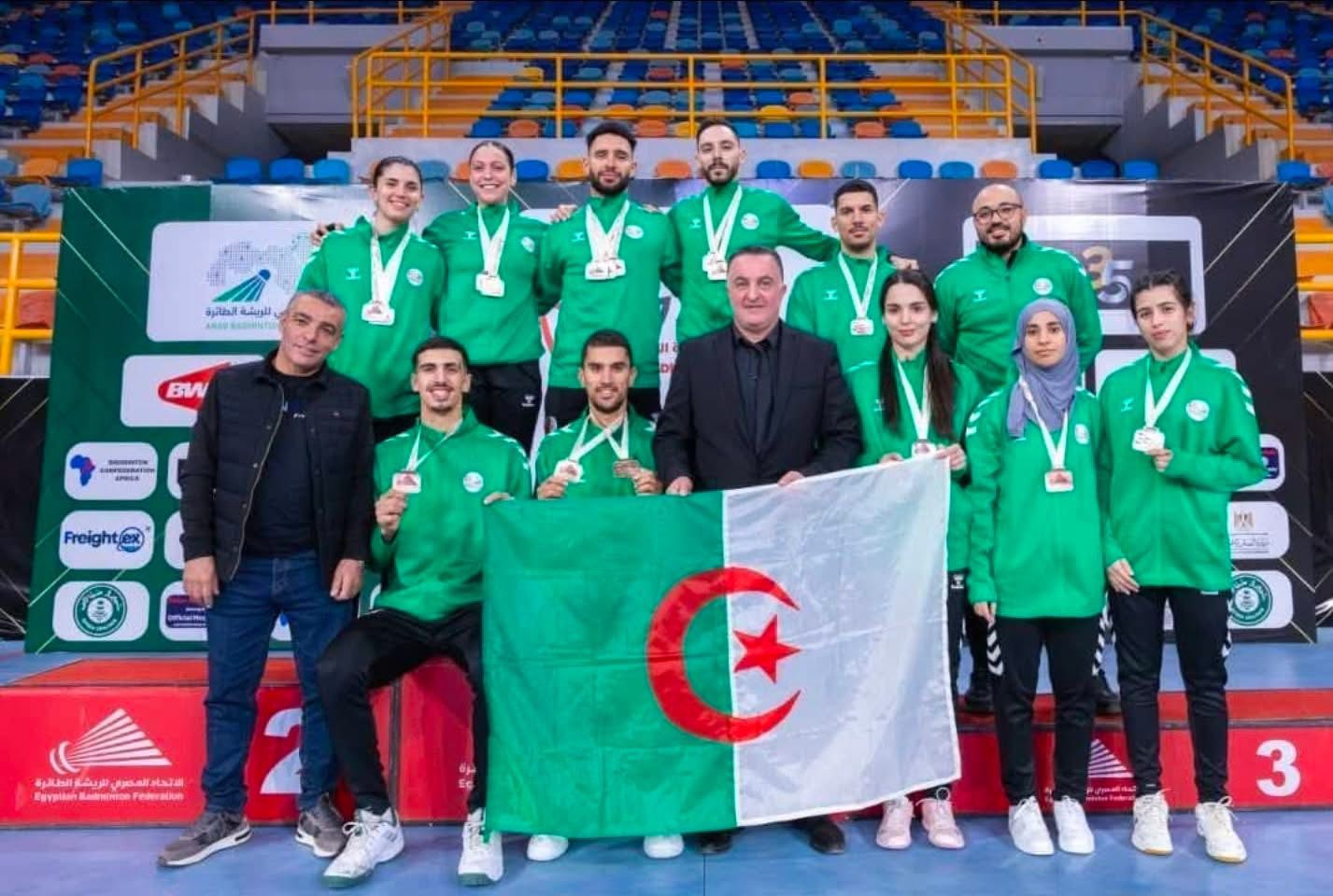 البادمنتون: الجزائر بطلة العرب بـ 9 ميداليات