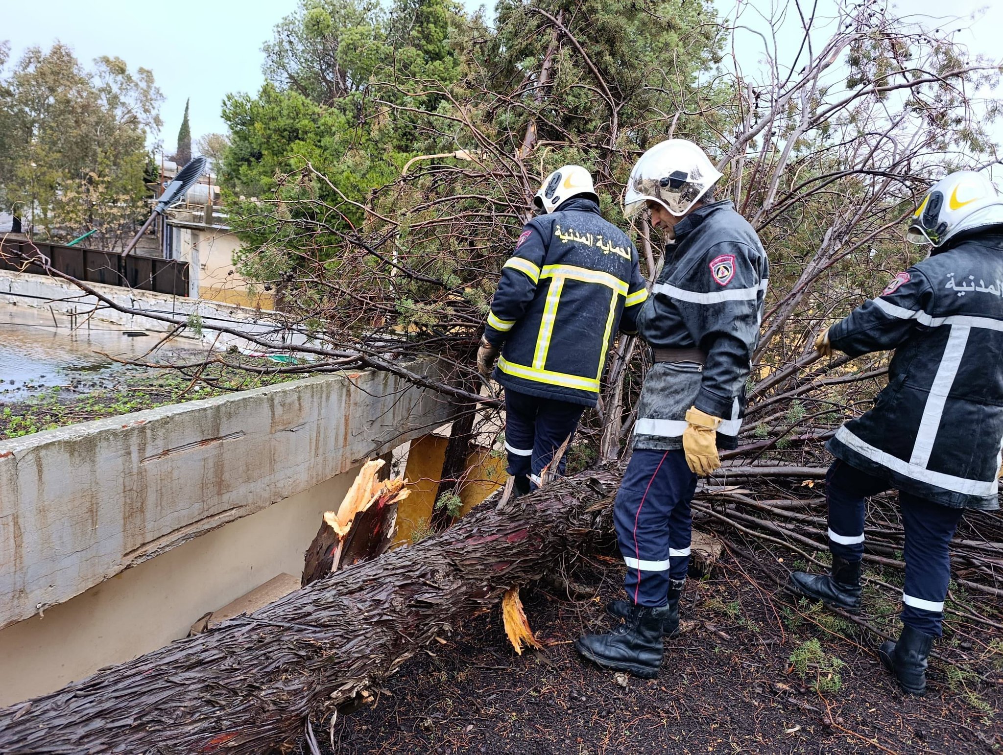 Vents violents : plusieurs interventions de la Protection civile, aucune victime à déplorer